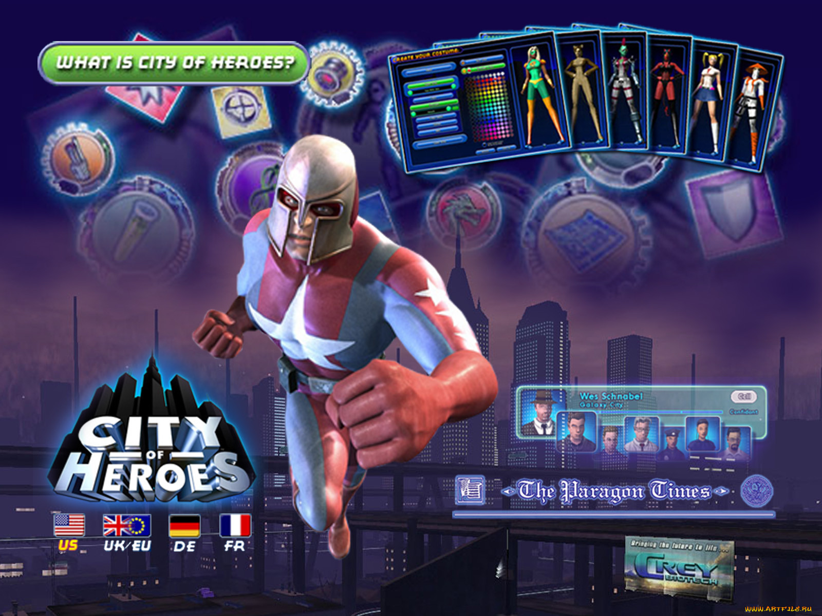 , , city, of, heroes
